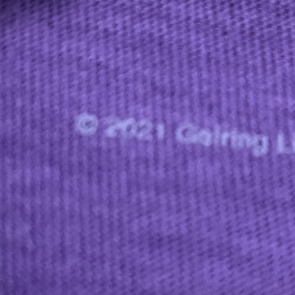 🎸 '21 Genesis Band I Can't Dance Album 2 Side Tour Reprint Purple Lucky Brand T - Picture 11 of 16